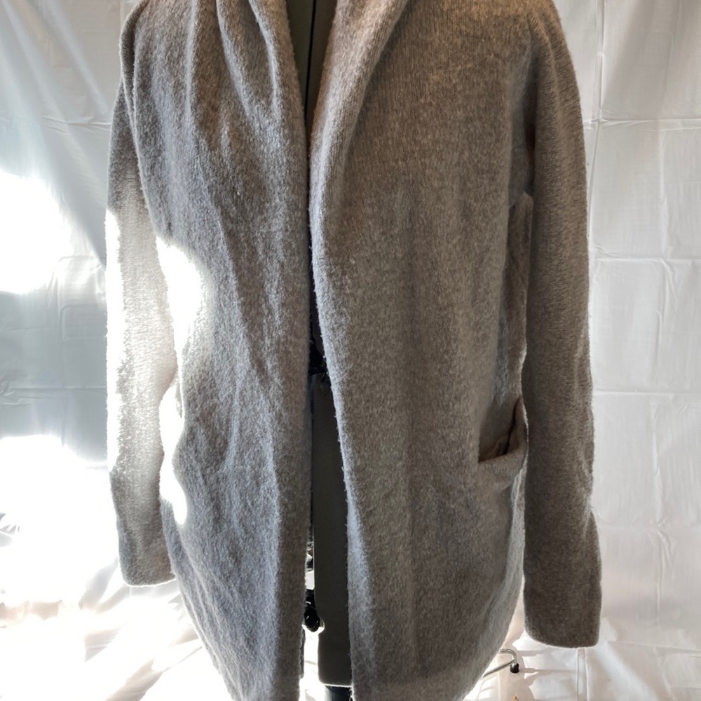 Marked grey hooded super soft cardigan